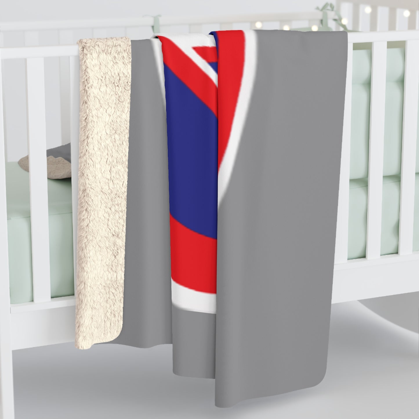 OV Team Sherpa Fleece Blanket