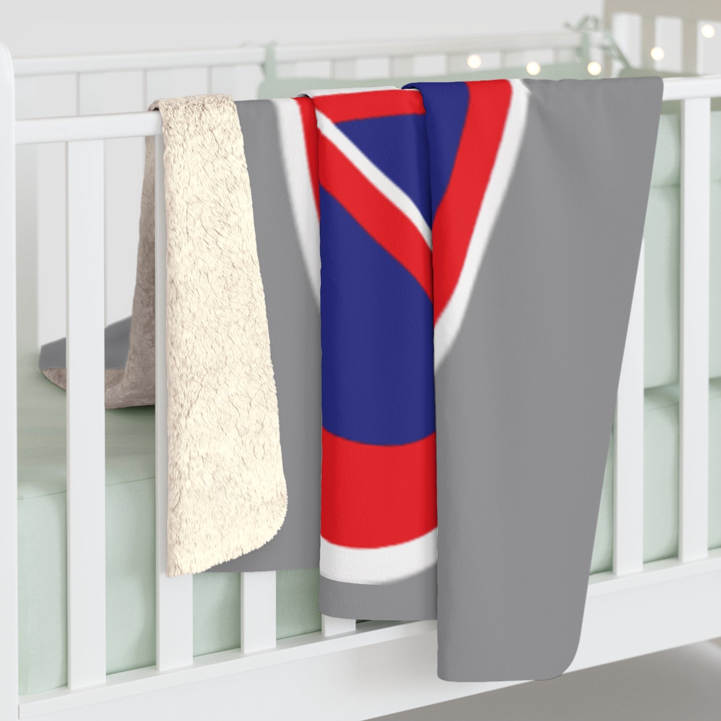 OV Team Sherpa Fleece Blanket